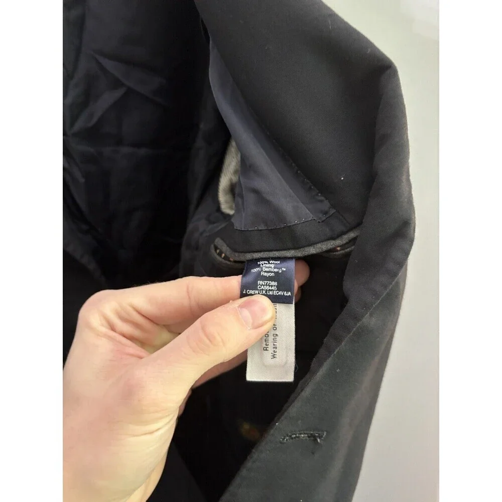 J.Crew Ludlow Loro Piana Super 120s 100% Wool Blazer Size 36S